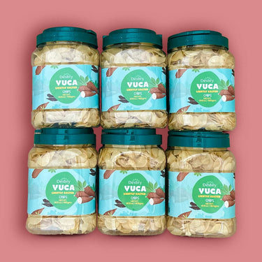Yuca (Cassava Chips) chips Tropical Fruit Box 6ct